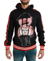 Dolce & Gabbana Black Pig of the Year Hooded Sweater -   -  Dolce & Gabbana.